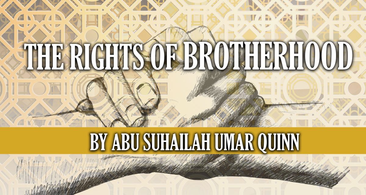 The Rights of Brotherhood | Abu Suhailah Umar Quinn