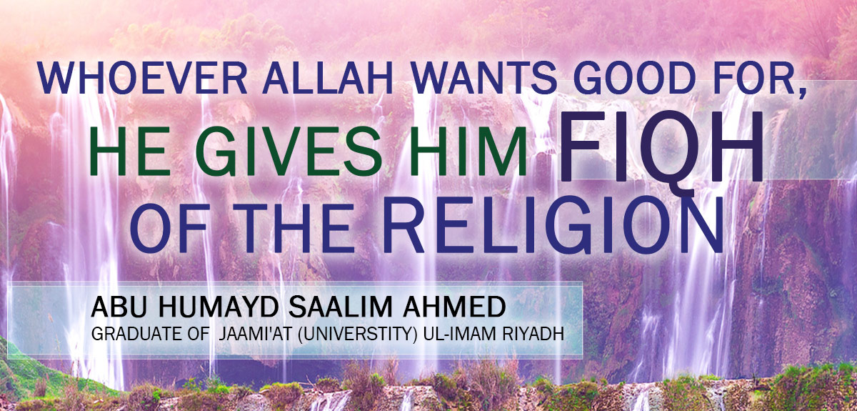 The Importance of Fiqh in the Deen | Abu Humayd Saalim | Manchester