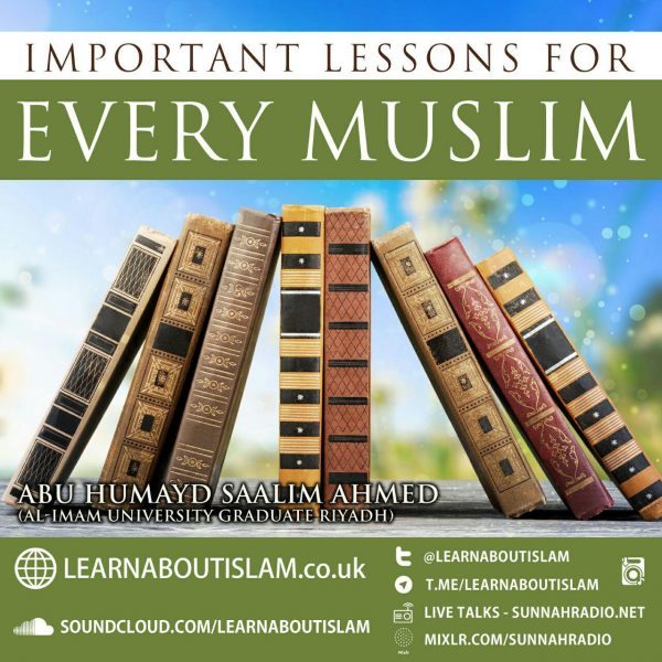 15 – Major Sins Part 3 – Abu Humayd Saalim | Manchester