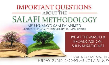 Important Questions About The Salafi Methodology- Part 3 | Abu Humayd Saalim | Manchester