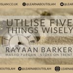 Utilise Five Things Wisely – Rayaan Barker – Stoke